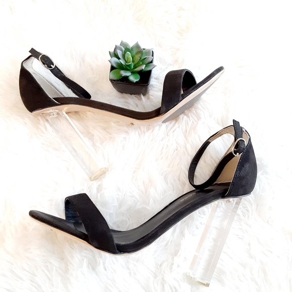Tony Bianco Shoes - Tony Bianco Kashmir Chicago Black Clear Heel 9.5